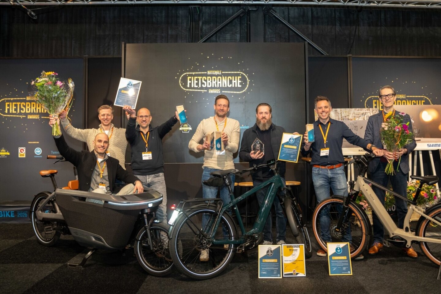 Dit zijn de winnaars van de Fiets Awards 2026
